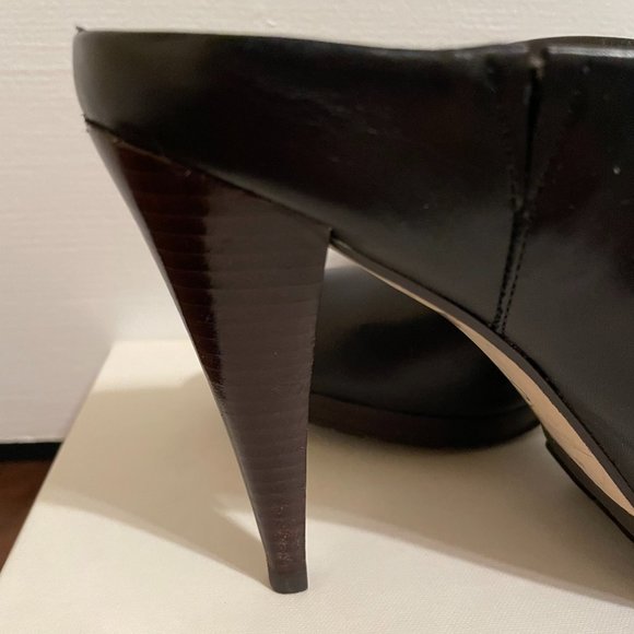 Cole Haan NikeAir Black Leather Slide Sandals 8 1/2 - Picture 8 of 13